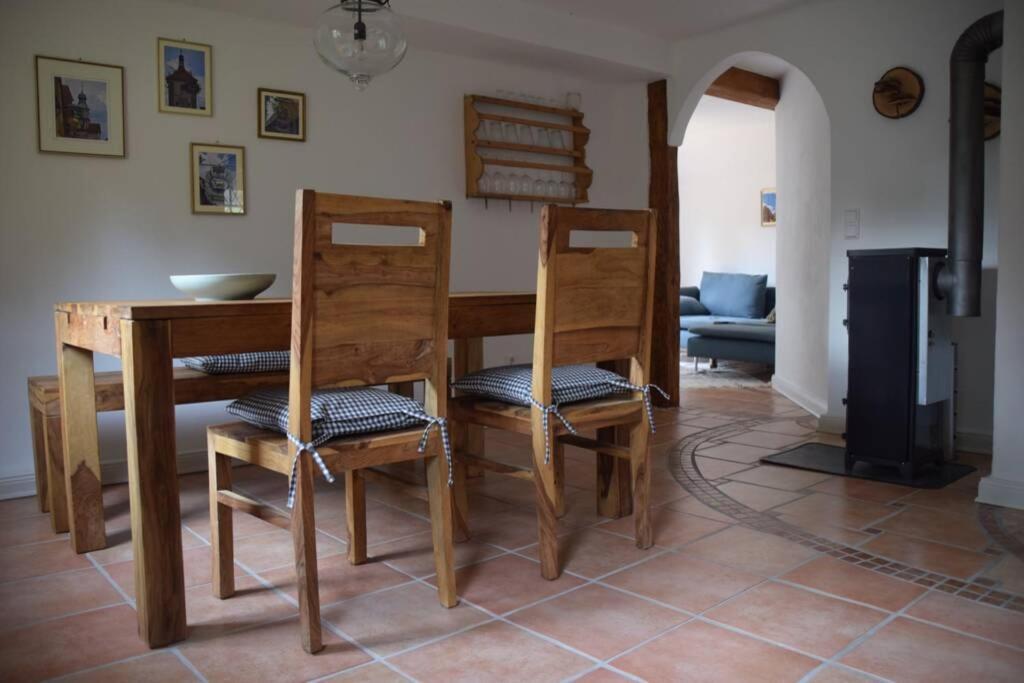 Ferienwohnung Tauberzell 阿德尔斯霍芬 外观 照片